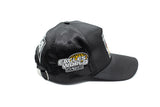 EAGLE F SATIN CAP BLACK