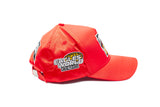 EAGLE F SATIN CAP RED