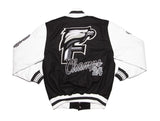 FOF ULTIMATE EAGLES VARSITY JACKET - BLACK/WHITE