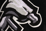 FOF ULTIMATE EAGLES VARSITY JACKET - BLACK/WHITE