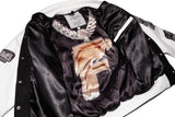 FOF ULTIMATE EAGLES VARSITY JACKET - BLACK/WHITE