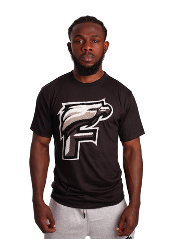 EAGLE F TSHIRT BLACK